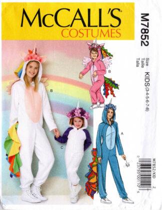 McCall's 7852, Girls 3-8