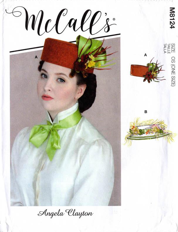 WOMEN’S HATS FROM 1880 AND 1910 – McCall’s 8124