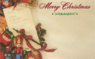Merry Christmas - Santa letter