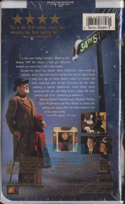 Miracle on 34th Street - back