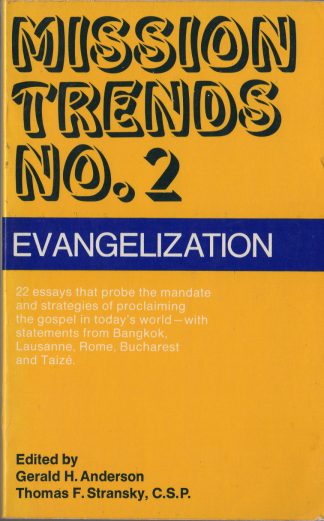 Mission Trends No. 2: Evangelization