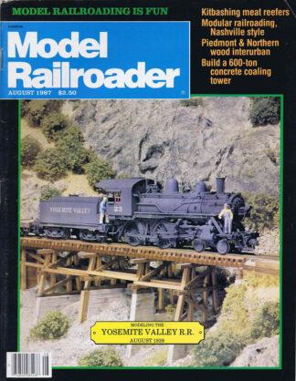 Model Railroader, August 1987