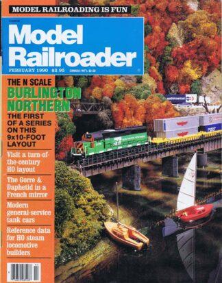 Model Railroader, February 1990