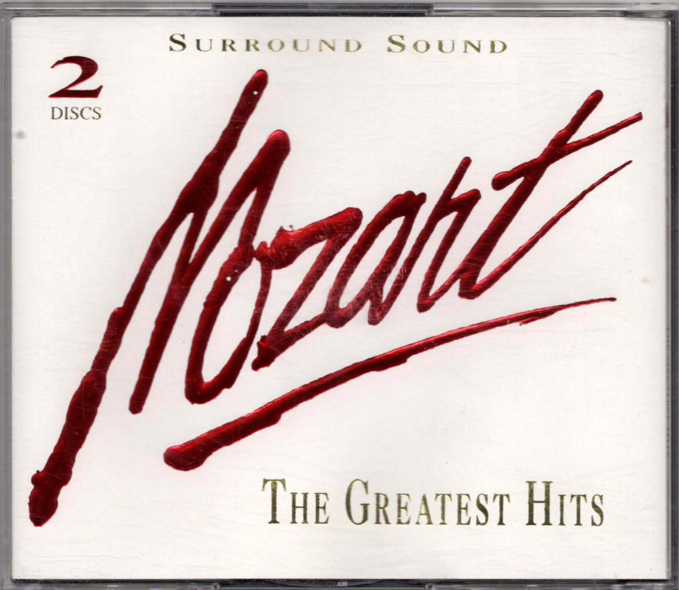 MOZART: THE GREATEST HITS - 1993 Double Disc CD