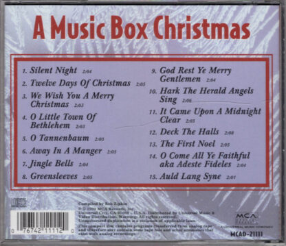 A Music Box Christmas (back)