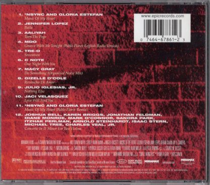 Music of the Heart: The Album (back)