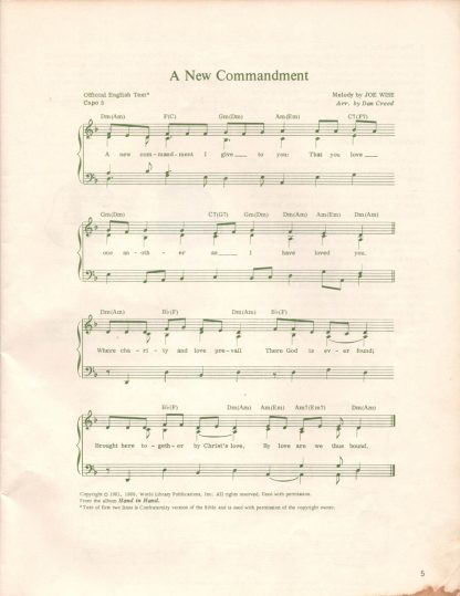 A New Commandment (music)