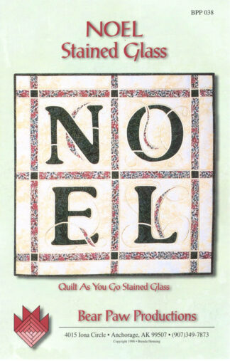 Noel Stained Glass