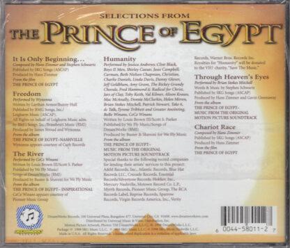 The Prince Of Egypt (back)