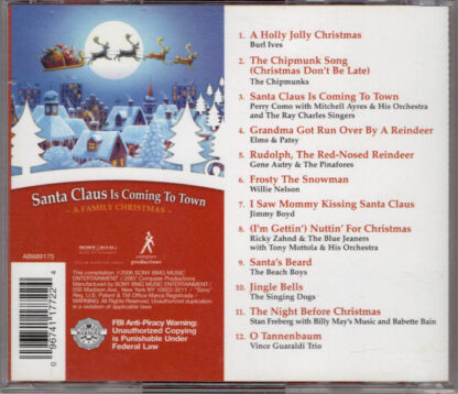 Santa Claus is Coming To Town (back)