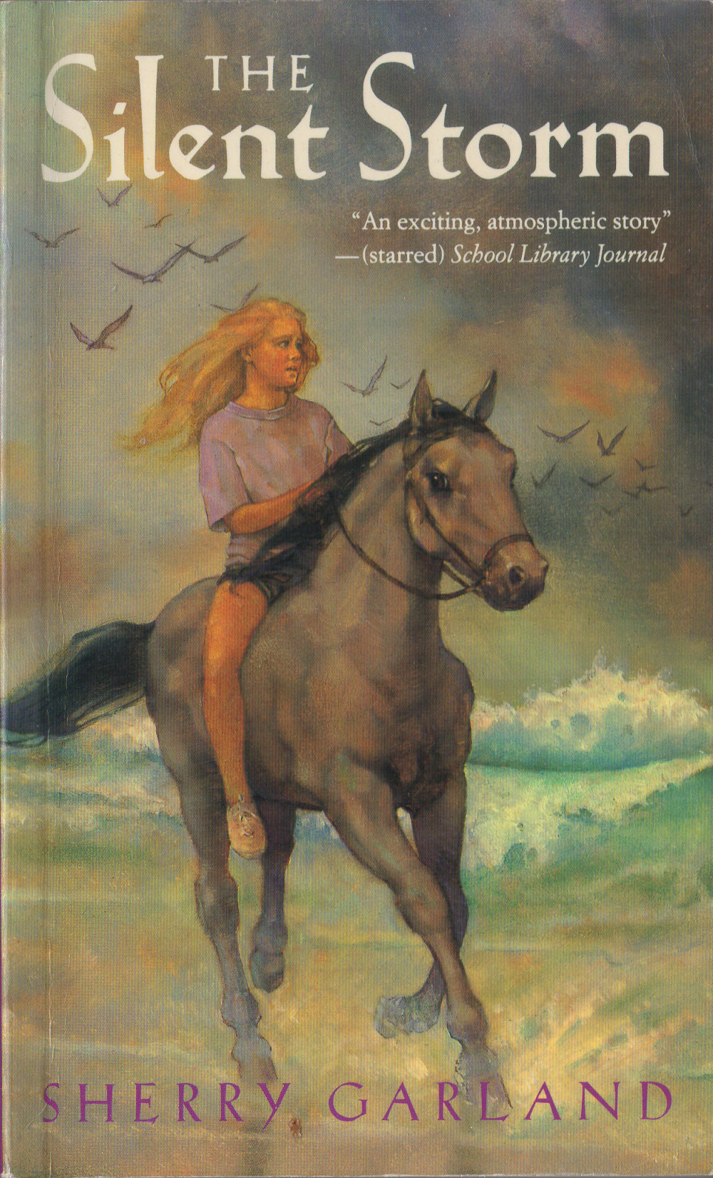 THE SILENT STORM - Sherry Garland, 1993 Paperback