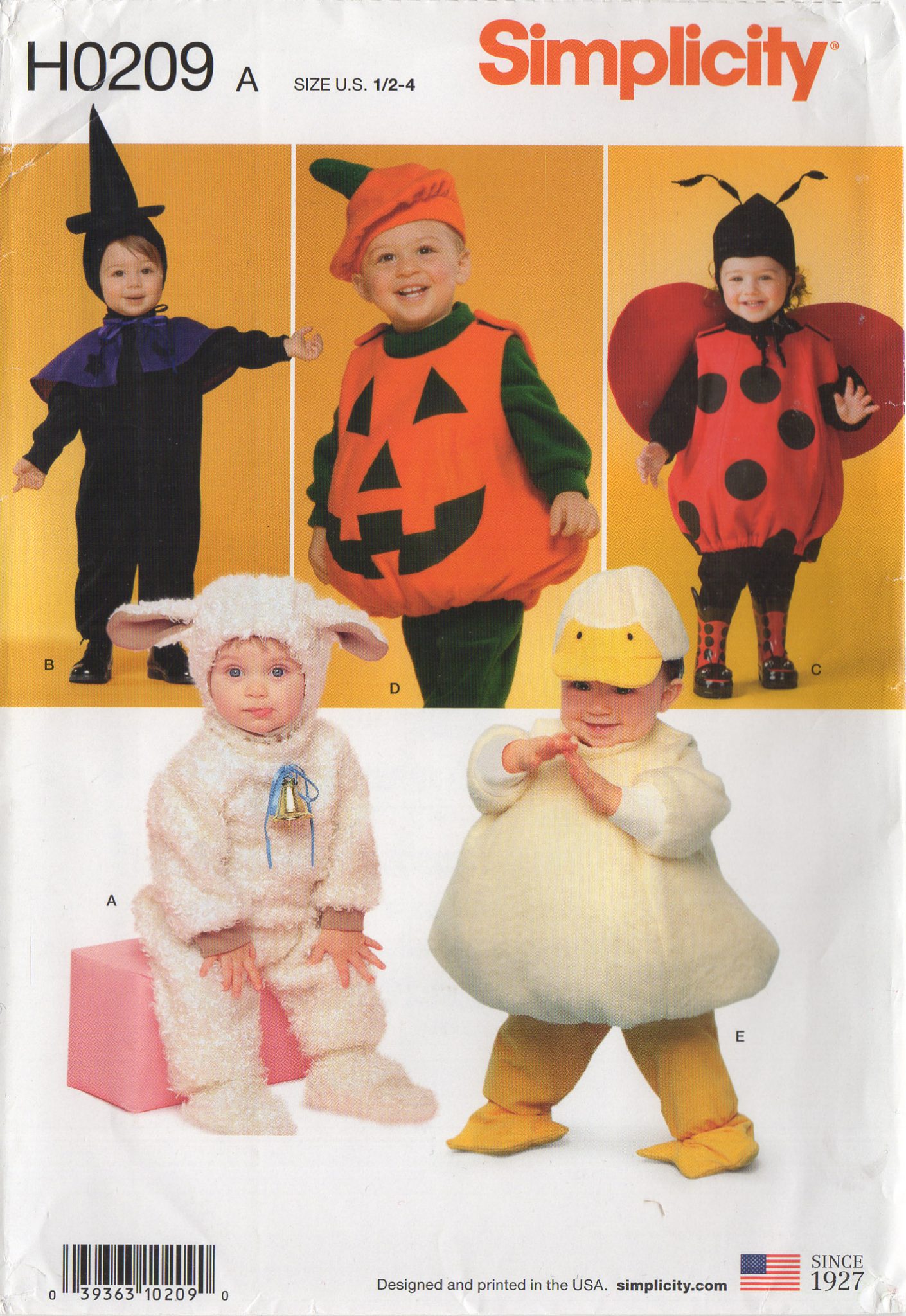 Simplicity 0209 or Simplicity 2788