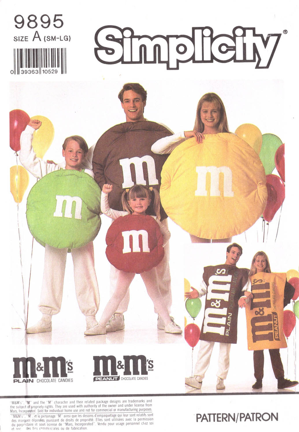 M&M Costumes (for Men, Women, Kids)