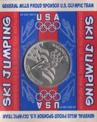 Ski Jumping Coin