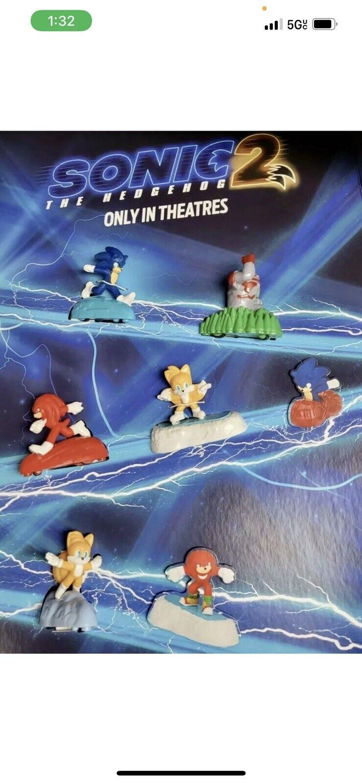 Tails Filme Sonic 2, Brinquedo Mcdonalds Nunca Usado 92592749