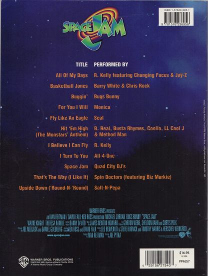Space Jam - back cover