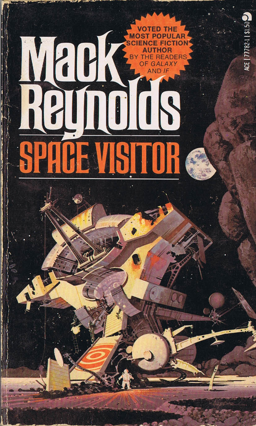 SPACE VISITOR - Mack Reynolds, 1977 Sci-Fi PB