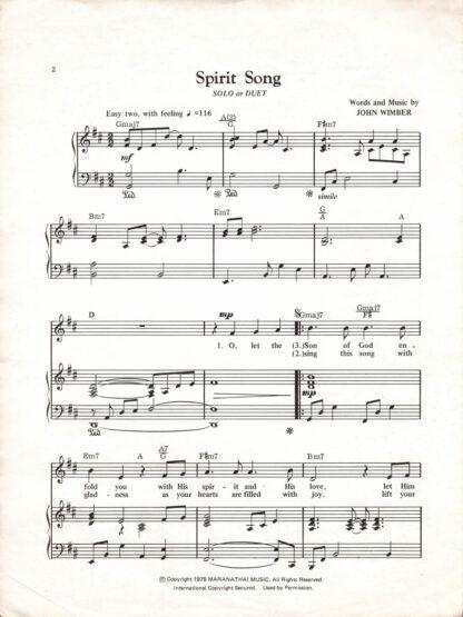 Spirit Song (page 2)