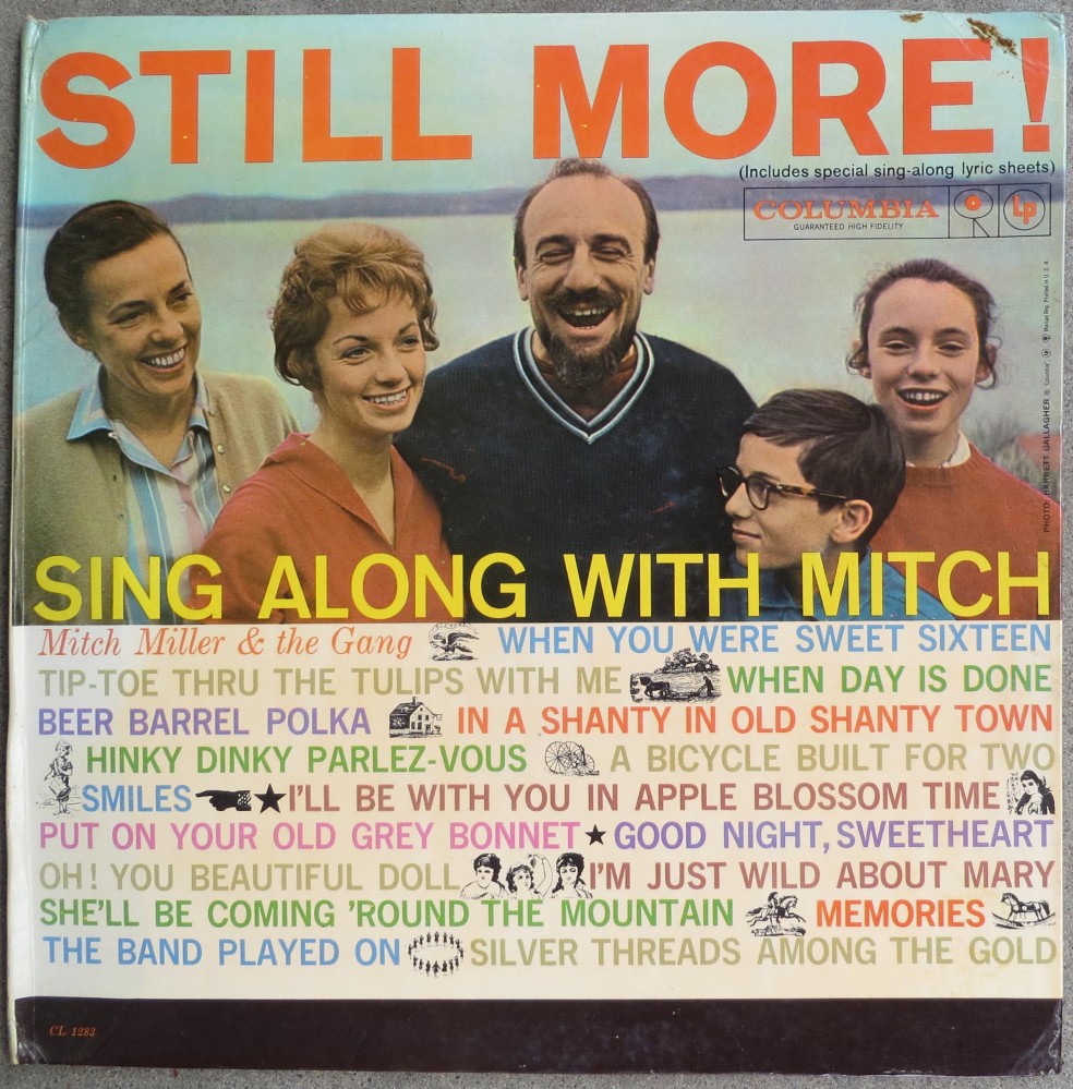 STILL MORE! SING ALONG WITH MITCH Columbia CL 1283, 12