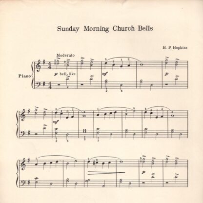 Sunday Morning Church Bells (page)