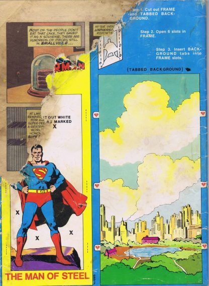 Superman, November 1974 - back cover