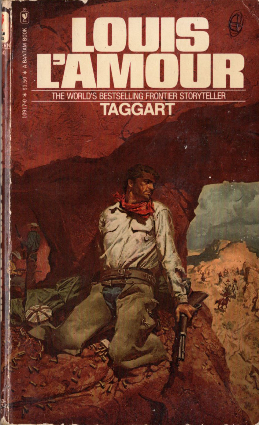TAGGART - Louis L'Amour, 1977 Paperback Book