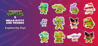 Teenage Mutant Ninja Turtles x Hello Kitty and Friends Set