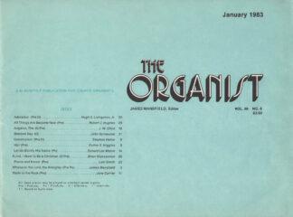 The Organist, January 1983