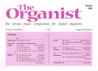 The Organist, January 1996