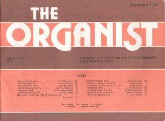 The Organist, September 1989