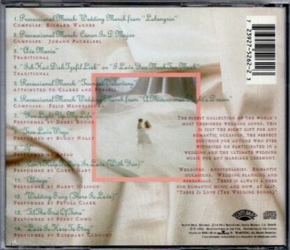 There Is Love (The Wedding Songs) (back)