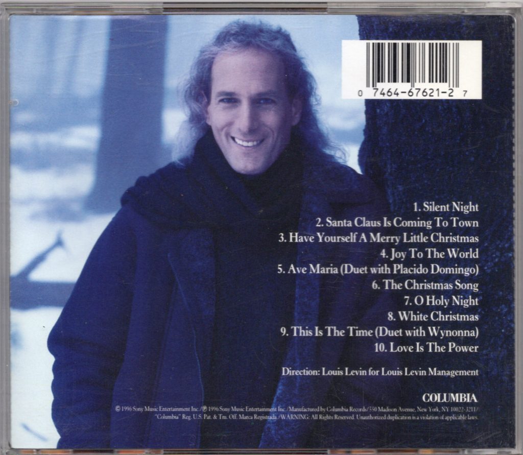 THIS IS THE TIME THE CHRISTMAS ALBUM Michael Bolton, CD