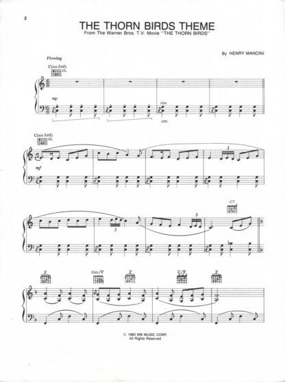 The Thorn Birds Theme (page)