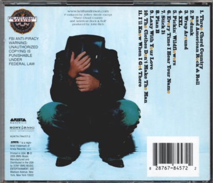 Three Chord County and American Rock & Roll (back)