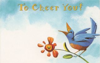 To Cheer You - floral enclosure