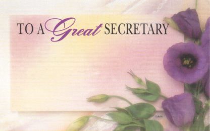 To A Great Secretary
