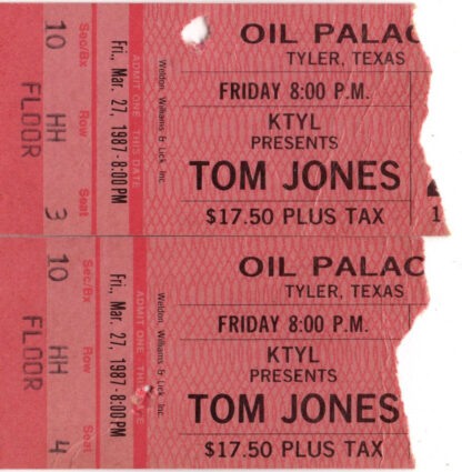 Tom Jones Tickets