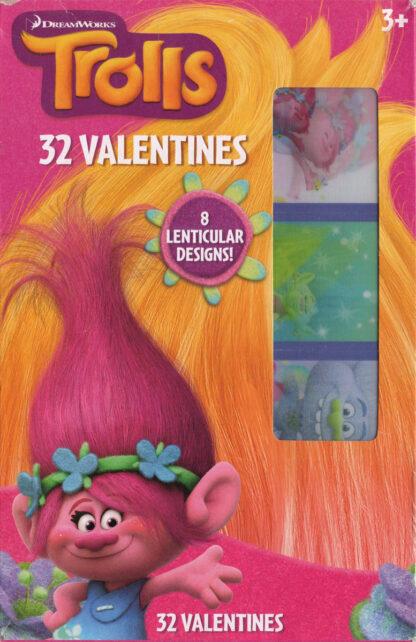 Trolls Valentine cards