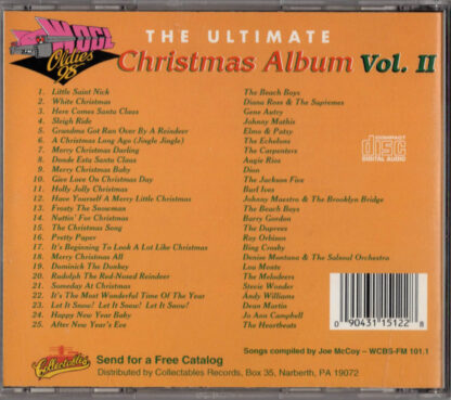 The Ultimate Christmas Album, Vol. II (back)