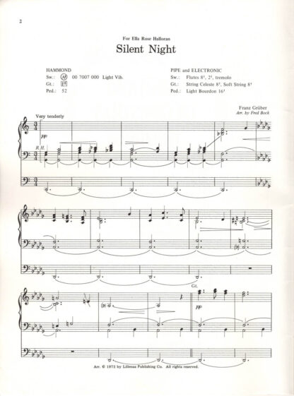 Variations on Christmas Melodies (page)