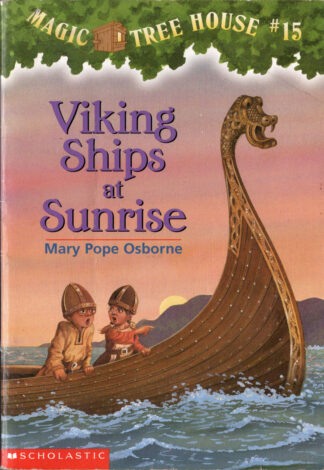 Viking Ships At Sunrise