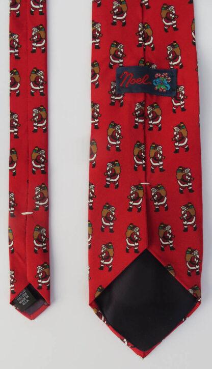 Walking Santa with Pack Necktie (back)