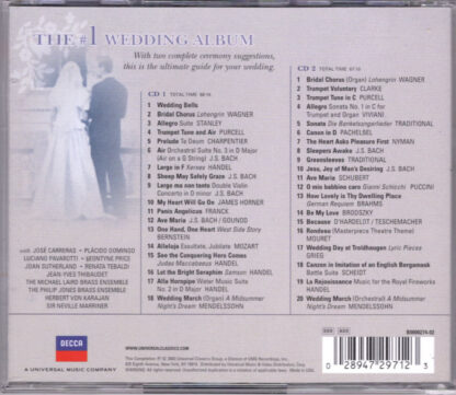 The #1 Wedding Album (back)
