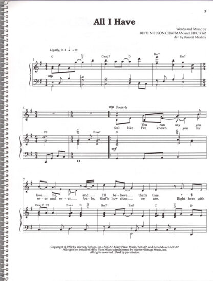 Wedding Music, Volume 5 (page)