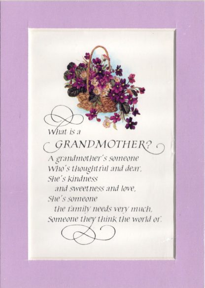 What Is A Grandmother?