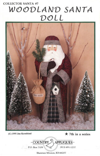 Woodland Santa Doll