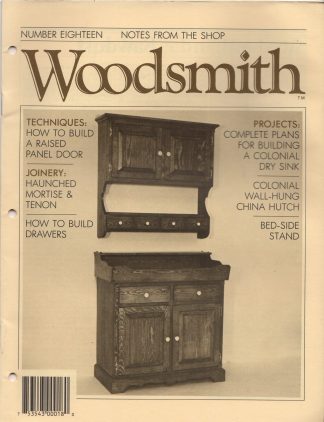 Woodsmith, No. 18, November 1981