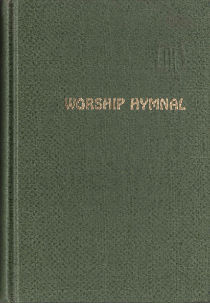 WORSHIP HYMNAL - Hymns, Responses, Indexes, 1979 Green