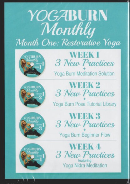 YogaBURN Monthly - Month One (back)