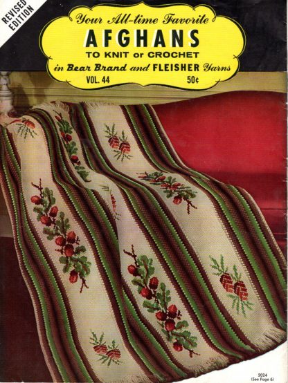 Your All-Time Favorite Afghans to Knit or Crochet (back cover)